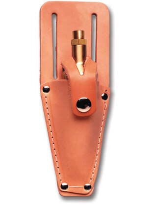 SitePro Leather Plumb Bob Sheaths (Small/Large) (15-1016/15-2432) | Precision Laser & Instrument