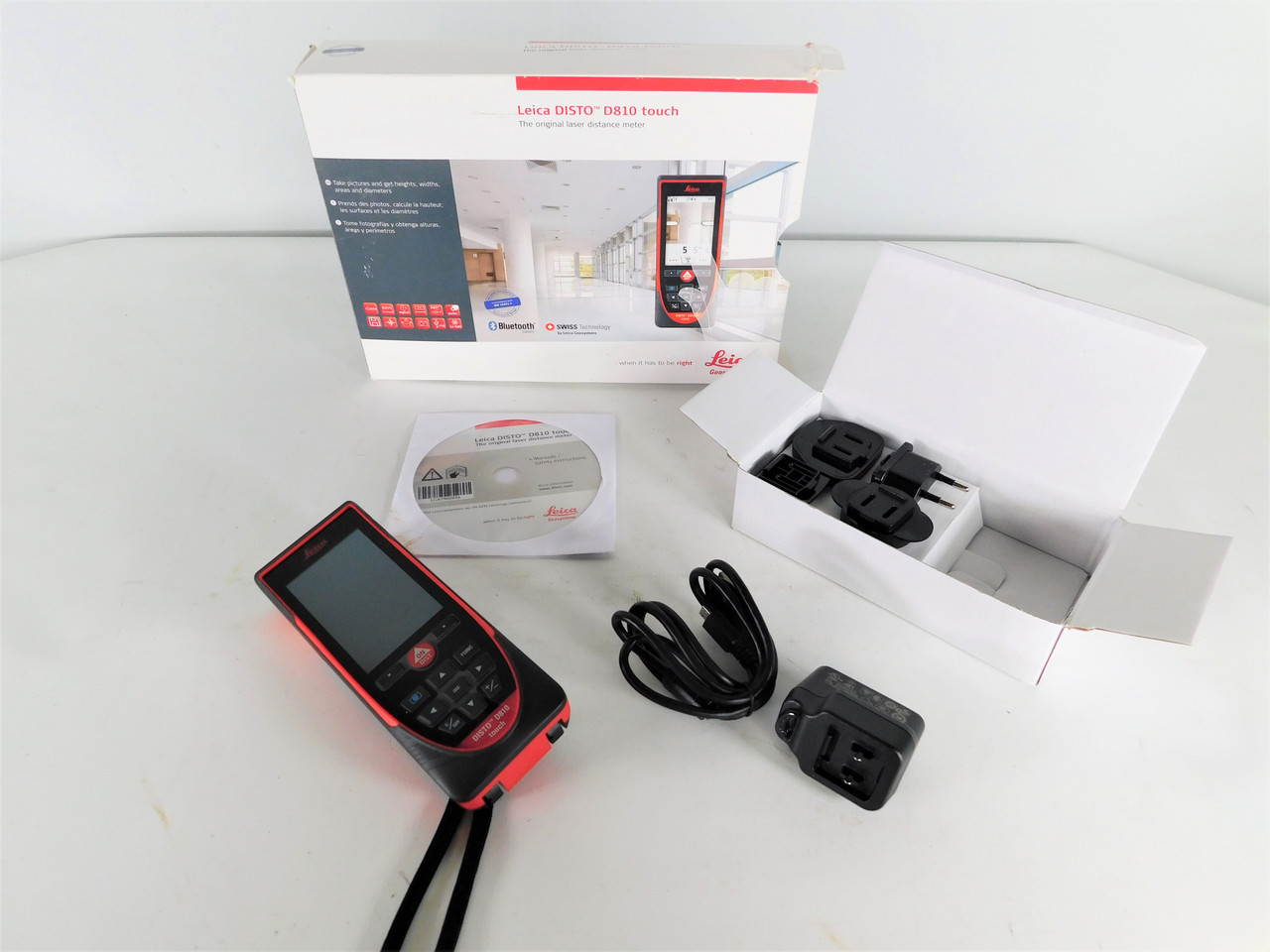 Pre-Owned Leica Disto D810 Touch Distance Meter (Open Box Demo Unit) -  Precision Laser & Instrument