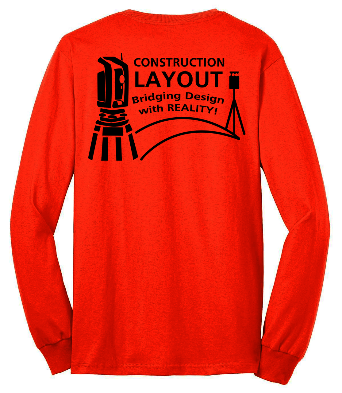 long sleeve construction shirt