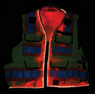 Lighted Safety Utility Vest, ANSI/ISEA Class 2