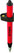 Seco 1ft. Mini Stakeout Prism Pole - Red