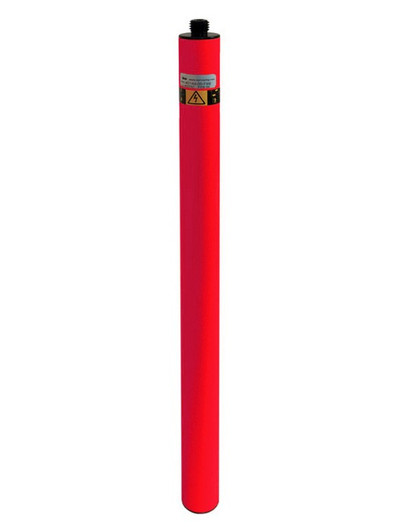 Seco 4ft. Prism Pole Extension/1.25in. OD - Red