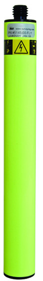 Seco 25cm. Prism Pole Extension/1.25in. OD - Flo. Yellow