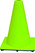 Fl. Green Std. Safety Cone - 12"