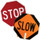 Stop/Slow Work Area paddle