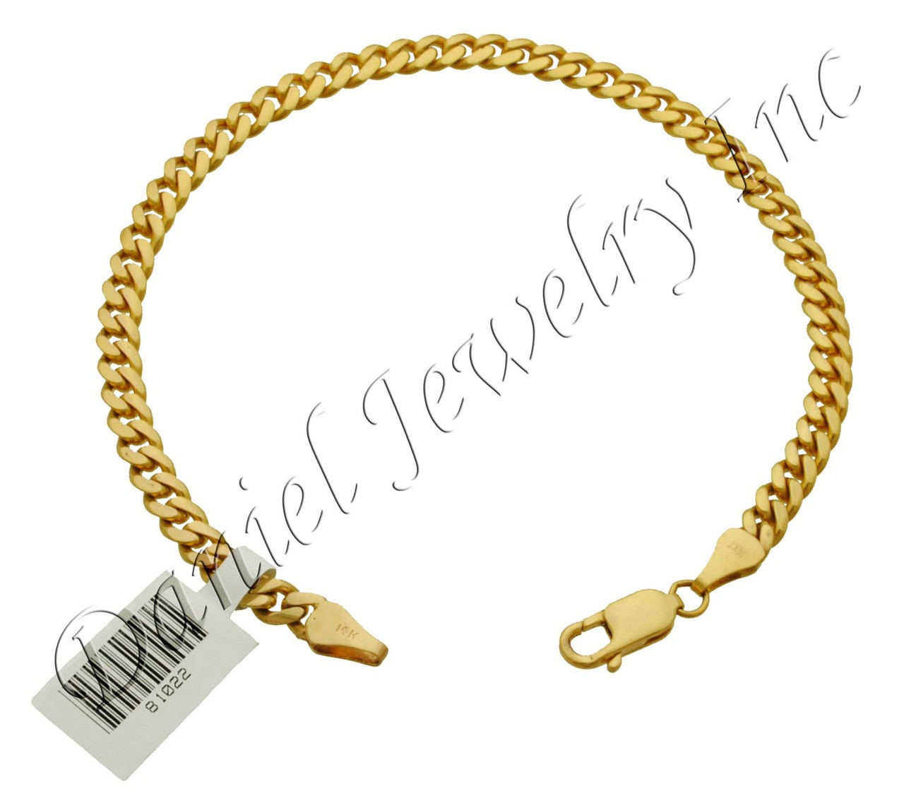 Details about   4mm Gold Premium Miami Cuban Mens Bracelet 