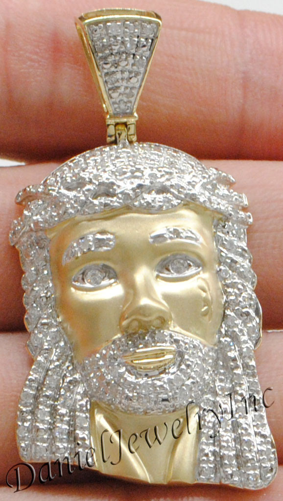 White Diamond .63ct 14k Custom Pendant