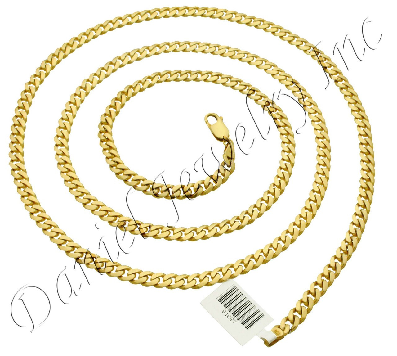 5mm Miami Cuban Link 10k Chain