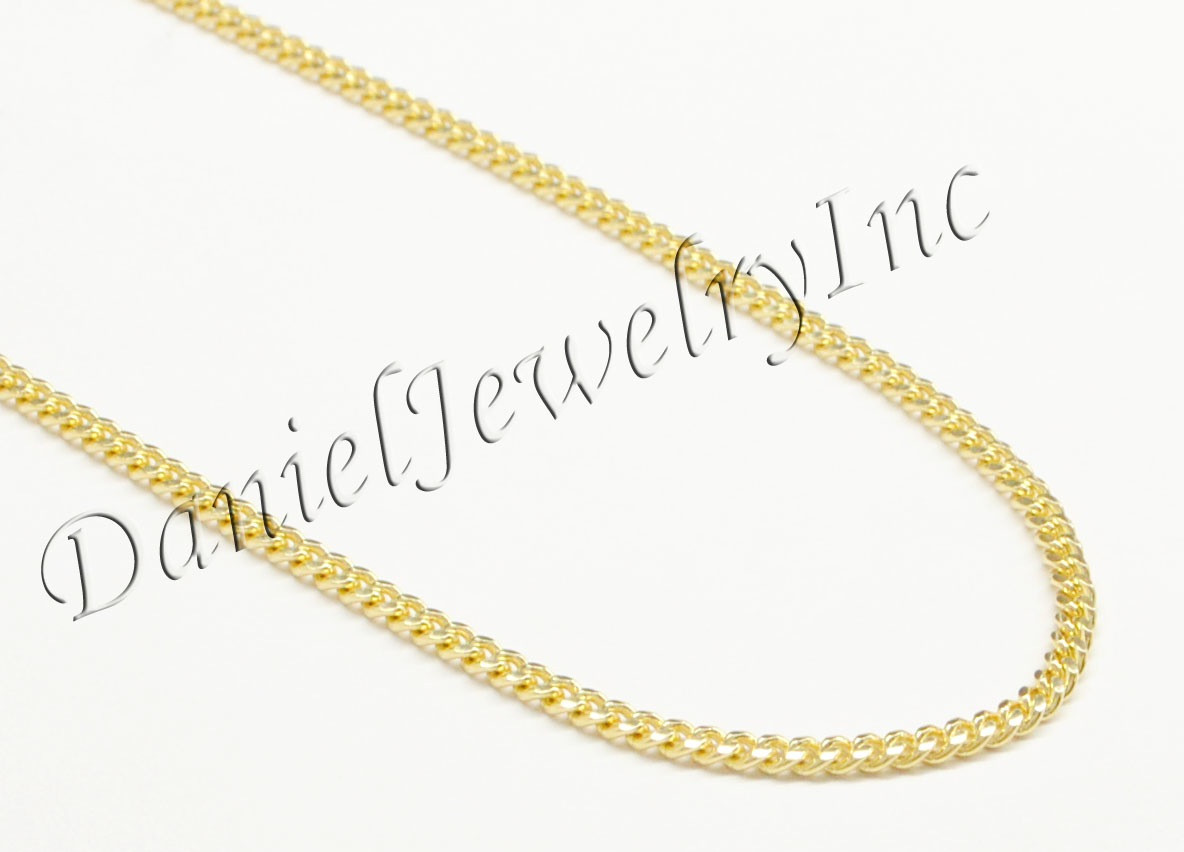 3mm Miami Cuban Link 14k Chain