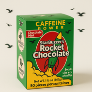 50 Count Mint Rocket Chocolate Box