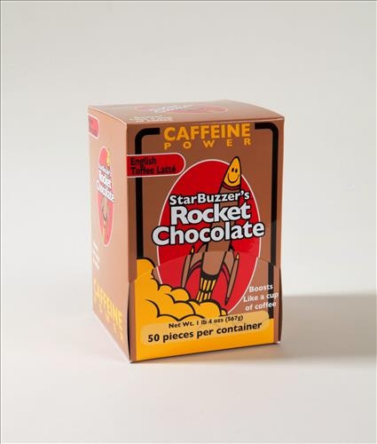 50 Count Toffee Latte Rocket Chocolate Box
