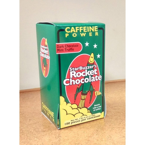 100 Count Dark Chocolate Mint Rocket Chocolate Box