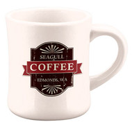 Seagull Coffee Edmonds, WA diner coffee mug