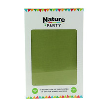 Luxury Olive Green Cotton Table Napkin L:15.8 x W:15.8in - 10pcs/pack