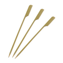 Bamboo Paddle Pick L:4.7in - 50pcs/pack