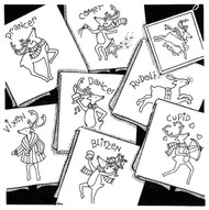 Aunt Martha's #3996 Reindeer Games