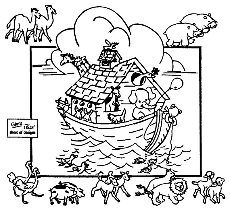 Aunt Martha's #3925 Noah's Ark - Colonial Patterns, Inc.