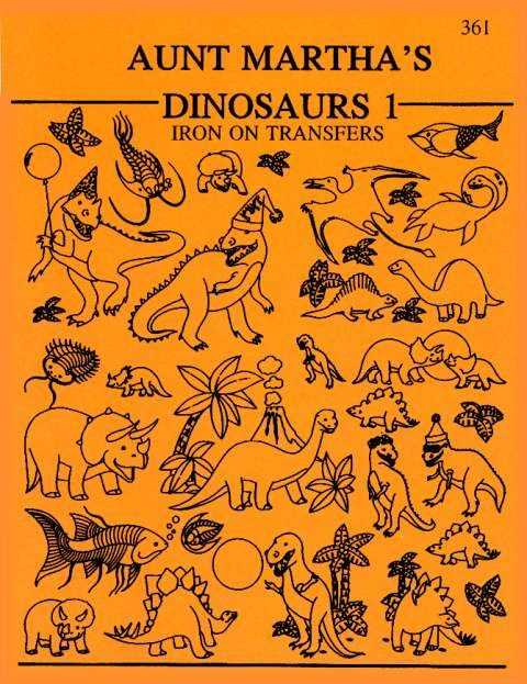 Aunt Martha's 60 Dinosaurs Colonial Patterns Inc Stunning Colonial Patterns Aunt Martha's 60 Dinosaurs Colonial Patterns Inc Stunning Colonial Patterns