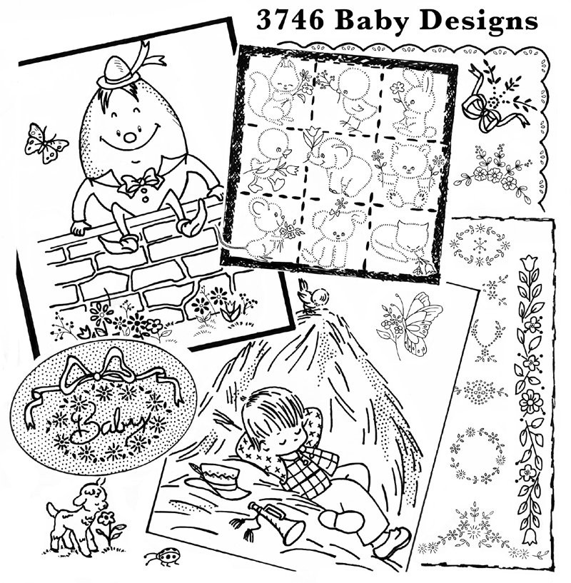 Aunt Martha's 60 Baby Designs Colonial Patterns Inc Gorgeous Colonial Patterns Aunt Martha's 60 Baby Designs Colonial Patterns Inc Gorgeous Colonial Patterns