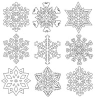 Aunt Martha's Special Edition - Snowflakes