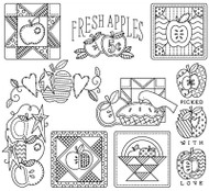 Aunt Martha's #4030 Patchwork Apples