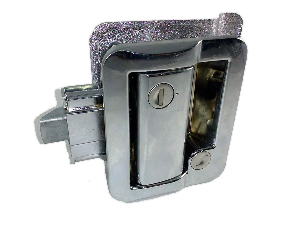 Entry Door Locking Handle For Travel Trailer Chrome