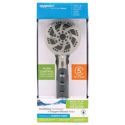 oxygenics shower head fury