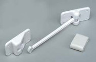 Door Holder T-Style, 6", Polar White