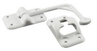 Angled T-Style Door Holder, Polar White