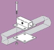 Swagman Bumper to Hitch Adapter for Bike Carrier Rack