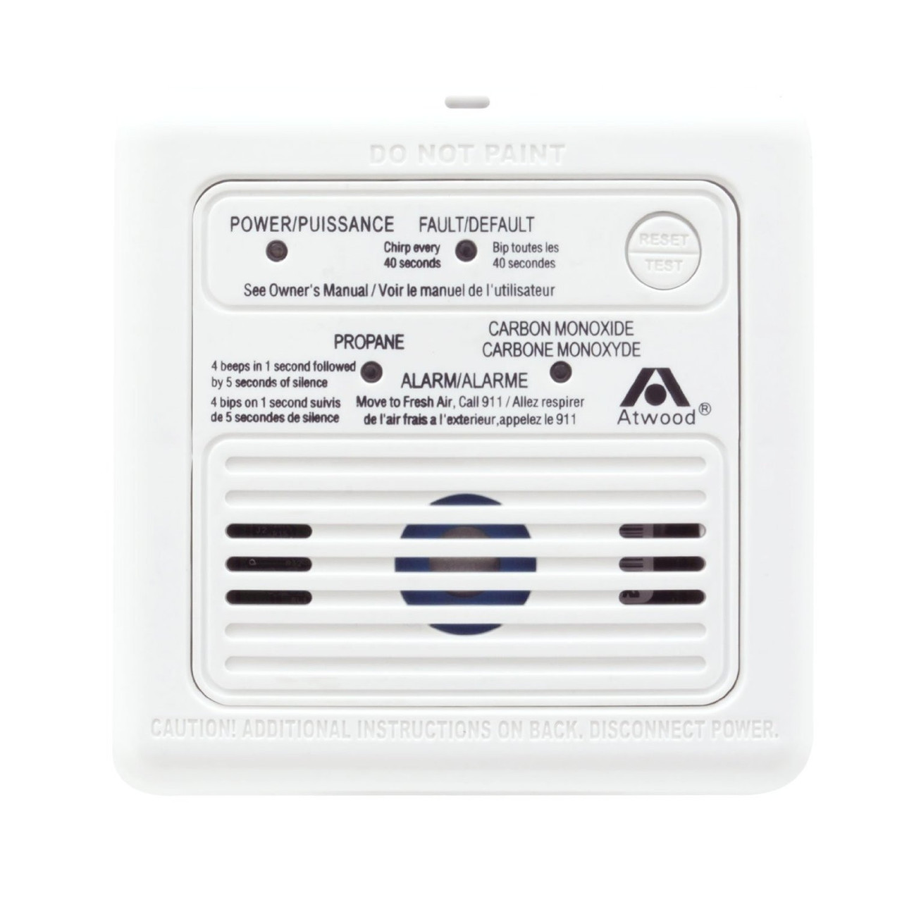 Atwood Dual Carbon Monoxide/LP Alarm/Detector - RVSupplies.com
