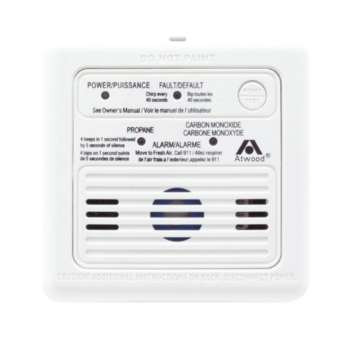 Atwood Dual Carbon Monoxide/LP Alarm/Detector - RVSupplies.com