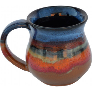 Small Mug in Azulscape glaze