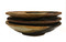 Wasa Cup in Black & Cream by Kerry Brooks Pottery.  Ceramic small dish with Geode Style Fused Glass in Black & Cream. These awesome glass dishes are decorative and functional. The perfect holiday, wedding, graduation, or hostess gift!

Each wasa cup is 4.25" in diameter and 0.25" deep. Some variation in color is due to the handmade nature of these items.
(Does not contain actual geodes.) 

Pottery with fused glass is food safe in the way that it is not toxic in any way. However, that neat little crackle pattern is really a bunch of cracks and food particles may find their way into the cracks, leaving a stain or allowing bacteria to grow. Therefore, we tell our customers that the “glass pots” are for dry foods only, such as bread, cheese, grapes, etc. They should be hand washed after use & often are described as decorative only.