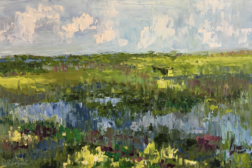 "Reflections of Summer" by Dawn Reinfeld 24x36