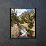 This fine art photographic print by David Clack is mounted on tile. This image has a fade and scratch resistant laminate coating. 