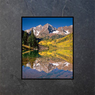 This fine art photographic print by David Clack is mounted on tile. This image has a fade and scratch resistant laminate coating. 