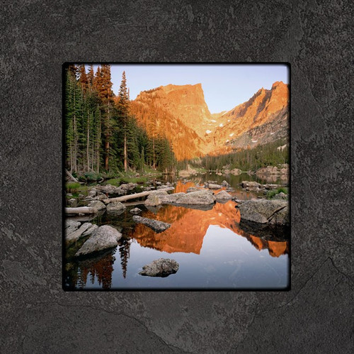 Fine art photography by David Clack mounted on tile. 