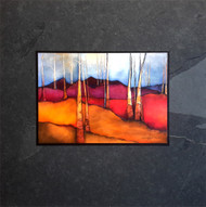 Artwork by Shelly Hearne-
David Clack is working with fine artists like Shelly Hearne to apply their artwork onto tile. 