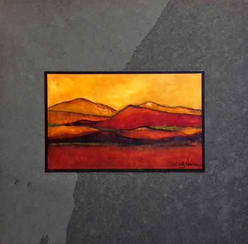Artwork by Shelly Hearne
David Clack is working with fine artists like Shelly Hearne to apply their artwork on to tile. 