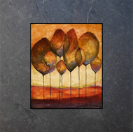Artwork by Shelly Hearne-
David Clack is working with fine artists like Shelly Hearne to apply their artwork onto tile. 