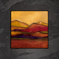 Artwork by Shelly Hearne-
David Clack is working with fine artists like Shelly Hearne to apply their artwork onto tile.