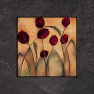 Artwork by Shelly Hearne-
David Clack is working with fine artists like Shelly Hearne to apply their artwork onto tile.