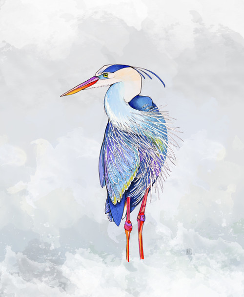 "Great Blue Heron" by Brooke Connor