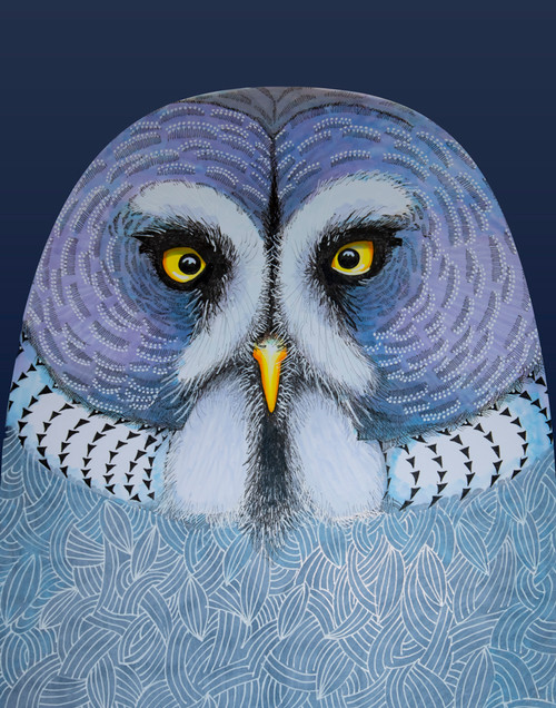 "Great Grey Owl" by Brooke Connor