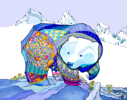 "Momma Bear in Scandinavian Sweaters" by Brooke Connor