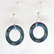 These Comic Ring earrings in BERMUDA BLUE from Snooty Jewelry are a delight to wear.  Wonderful sparkle shines from these 14mm Swarovski Elements Crystals with sterling silver ear wires.

Some colors may only be available for purchase at the gallery.  Please call for availability.