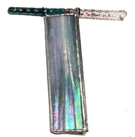 This INSIGHT 6" three mirrored Kaleidoscope comes in a variety of beautifully  colored glass as a decorative exterior.

Please call the gallery to get photos of On Hand colors in stock and to purchase 970-586-2151