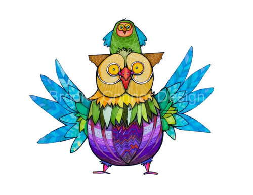 "Totem Owl" by Brooke Connor