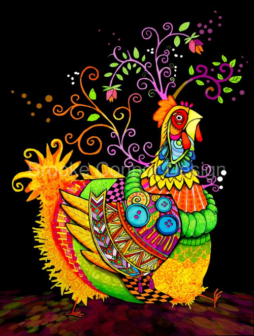 "Auntie Chicken" by Brooke Connor